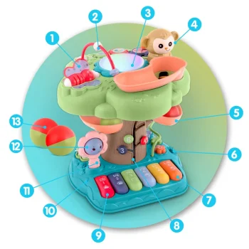 Edukativna Igračka Drvo S Melodijom Ricokids 781600 9