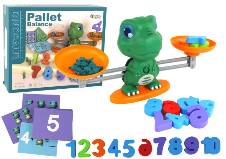 Edukativna Igračka S Dinosaurskim Vagama, Matematičke Operacije 1