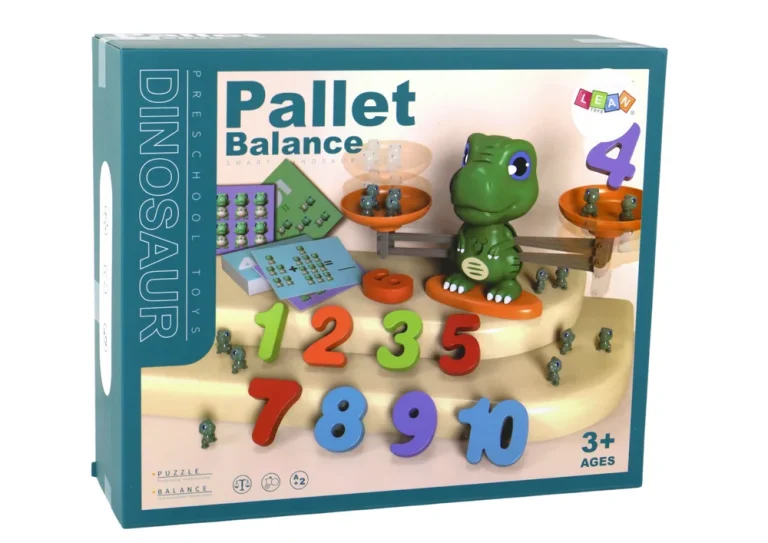 Edukativna Igračka S Dinosaurskim Vagama, Matematičke Operacije 4