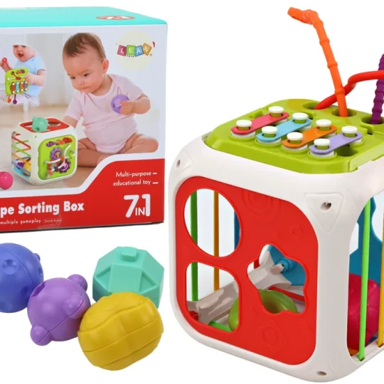 Edukativna Kocka Za Bebe Sorter 7u1 1