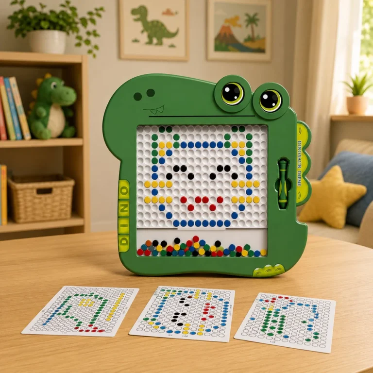 Edukativna Magnetska Ploča S Dinosaurima Slagalica Zelena 4