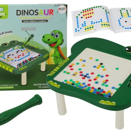 Edukativna Magnetska Ploča Za Stol S Dinosaurima, Zelena Slagalica 1