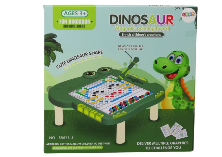 Edukativna Magnetska Ploča Za Stol S Dinosaurima, Zelena Slagalica 5