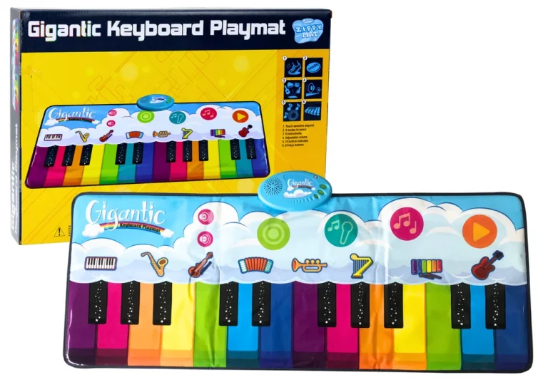 Edukativna Plesna Podloga Dugini Klavirski Instrumenti 10 Melodija 1