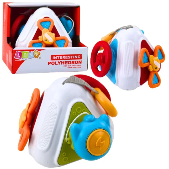 Edukativna Senzorna Kocka 5 U 1 šarena 1
