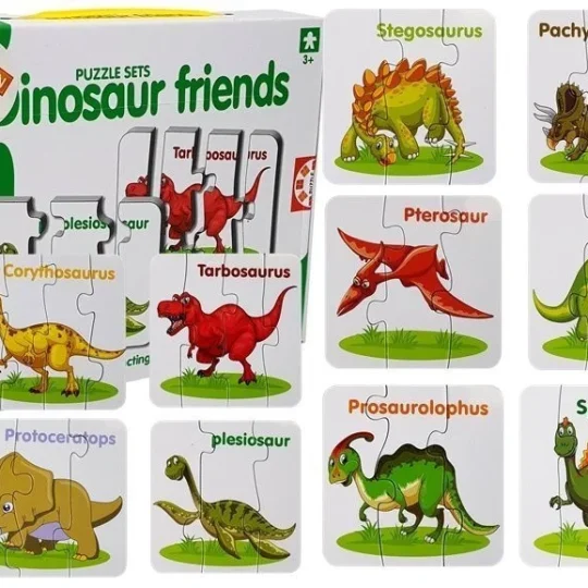 Edukativna Slagalica Dinosauri, 10 Veza 1