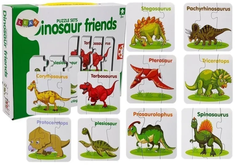 Edukativna Slagalica Dinosauri, 10 Veza 1