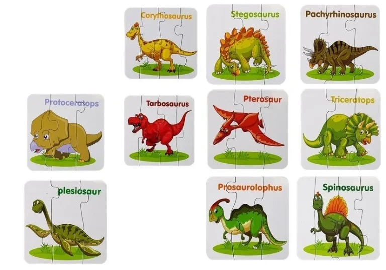 Edukativna Slagalica Dinosauri, 10 Veza 13