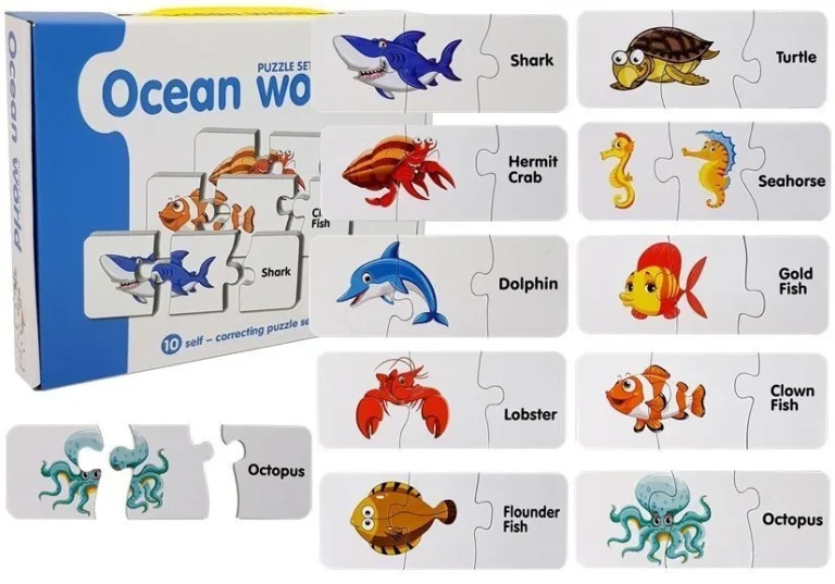 Edukativna Zagonetka Svijet Oceana, 10 Veza 1