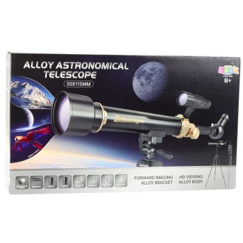 Edukativni Aluminijski Astronomski Teleskop Sa Stativom I Priborom 1,35 M 7