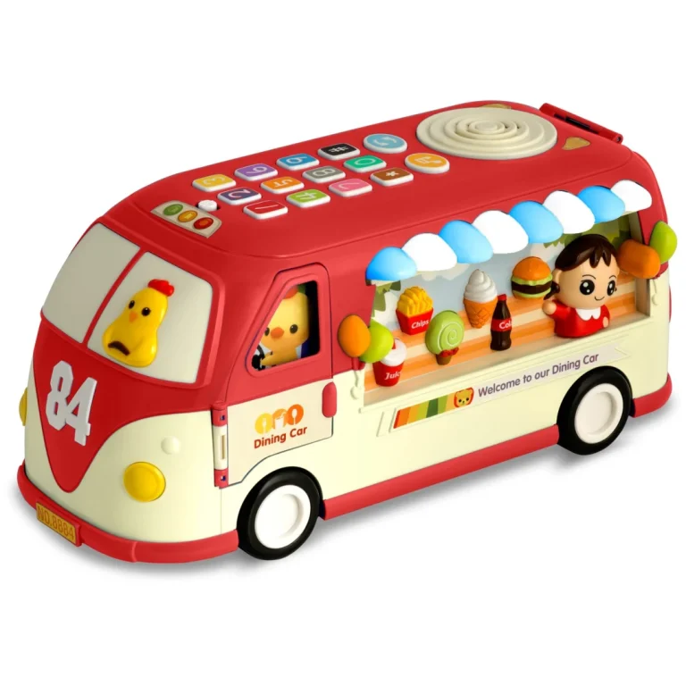 Edukativni Autobus Ricokids Rk 741 Crveni 2