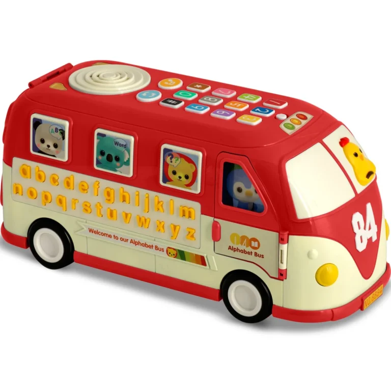 Edukativni Autobus Ricokids Rk 741 Crveni 3