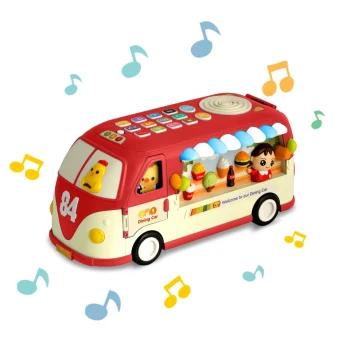 Edukativni Autobus Ricokids Rk 741 Crveni 5