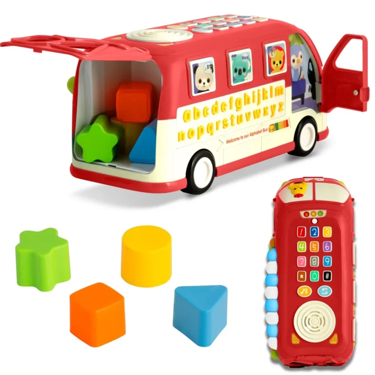 Edukativni Autobus Ricokids Rk 741 Crveni 7