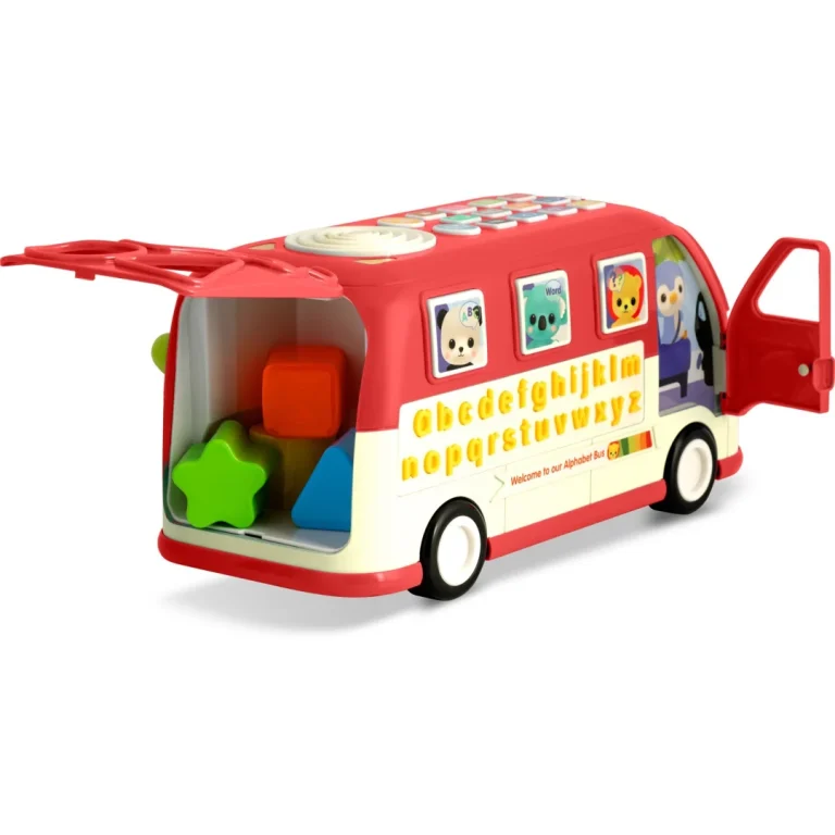 Edukativni Autobus Ricokids Rk 741 Crveni 8