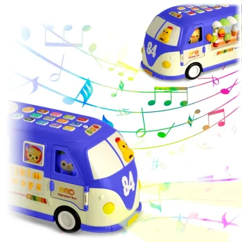 Edukativni Autobus Ricokids Rk 741 Plavi 11