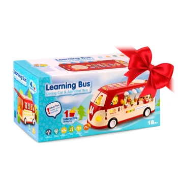 Edukativni Autobus Ricokids Rk 741 Plavi 13
