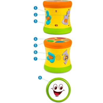 Edukativni Bubanj Ricokids Rk 742 10