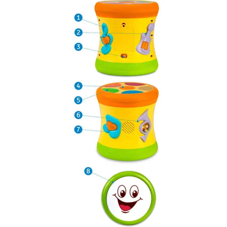 Edukativni Bubanj Ricokids Rk 742 10