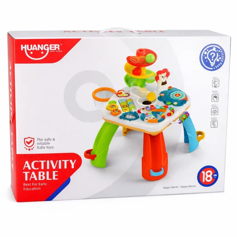 Edukativni Interaktivni Stol S Klavirom I Toboganom, 54 × 46 Cm 4