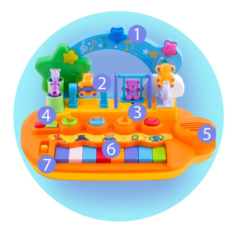 Edukativni Klavir Ricokids Rk 749 10