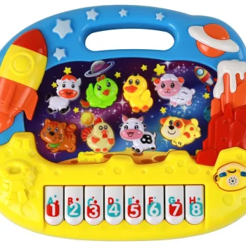 Edukativni Klavir Učenje Engleskog Orgulje Životinje Svemir 2