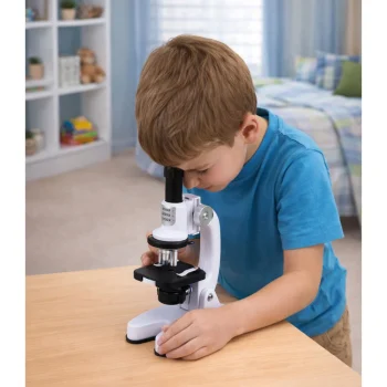 Edukativni Komplet Za Mikroskop Za Djecu Zoom 1200x Dodaci Bijeli 5