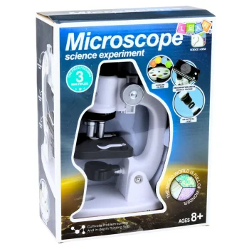 Edukativni Komplet Za Mikroskop Za Djecu Zoom 1200x Dodaci Bijeli 6