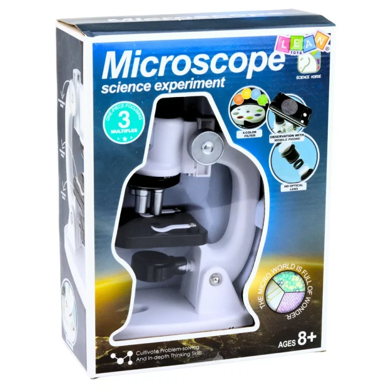 Edukativni Komplet Za Mikroskop Za Djecu Zoom 1200x Dodaci Bijeli 6