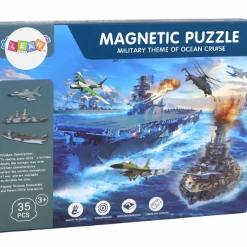 Edukativni Magnetski Set Slagalica, Motiv Vojnog Broda 4