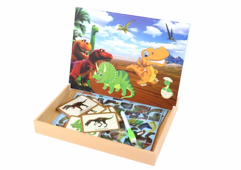 Edukativni Magnetski Set Slagalica S Dinosaurima 3