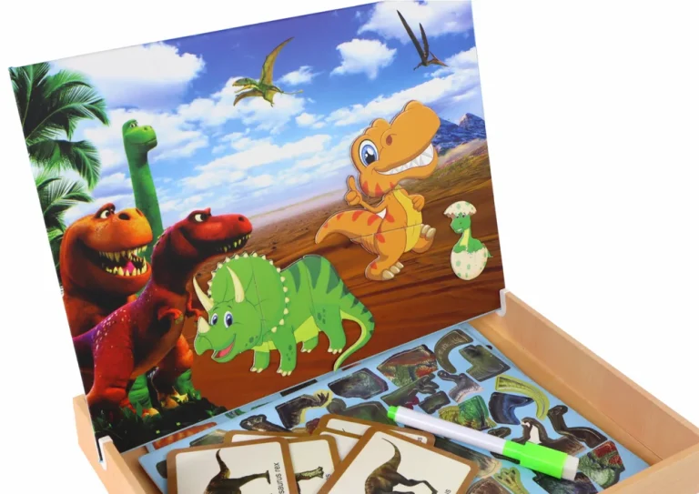 Edukativni Magnetski Set Slagalica S Dinosaurima 4
