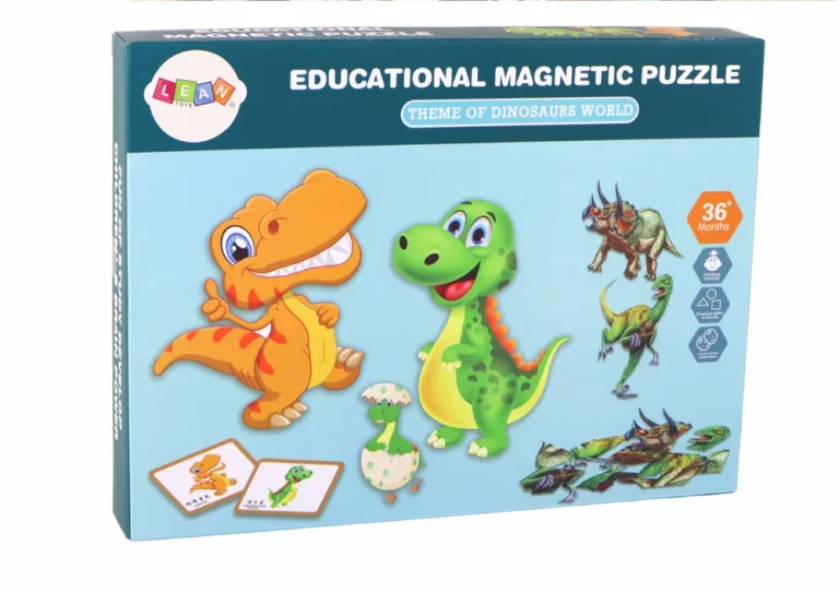 Edukativni Magnetski Set Slagalica S Dinosaurima 5