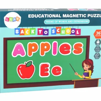 Edukativni Magnetski Set Slagalica, Slova I Multifunkcionalna Ploča 4