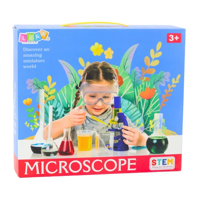Edukativni Mikroskop Za Djecu, Pribor, Uvećanje 300x 5