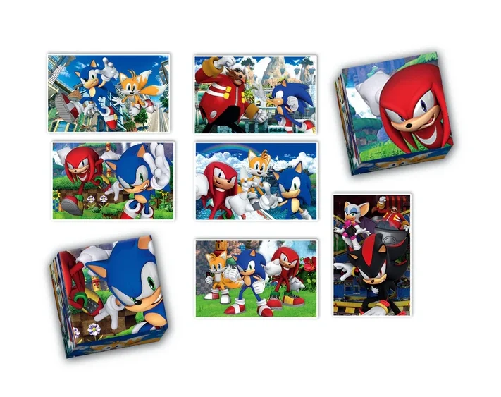 Edukativni Set Sonic Clementoni 18318 Slagalice, Memo I Blokovi 2