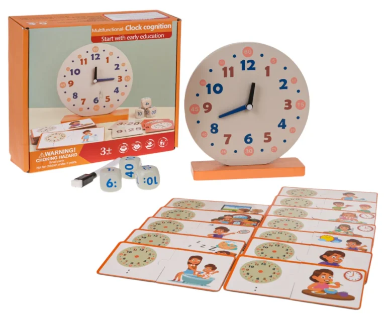 Edukativni Set Sat + Pribor 1