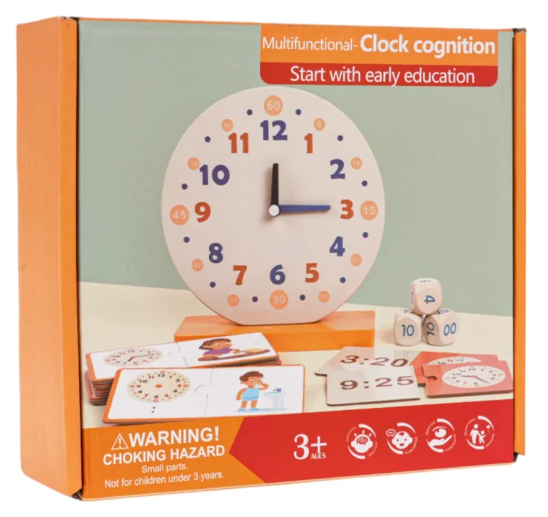 Edukativni Set Sat + Pribor 4