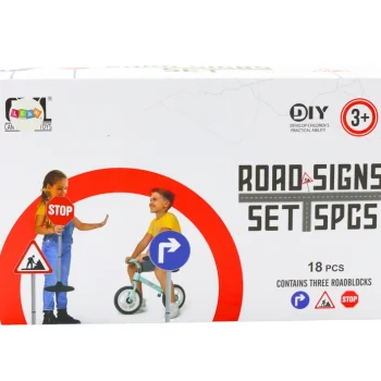 Edukativni Set Velikih Prometnih Znakova, 3 Komada, 76 Cm 4
