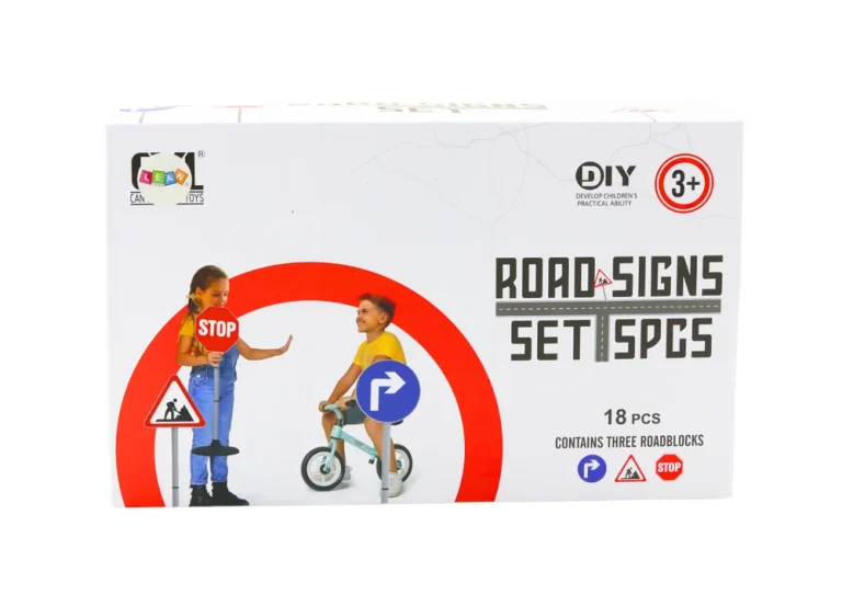 Edukativni Set Velikih Prometnih Znakova, 3 Komada, 76 Cm 4