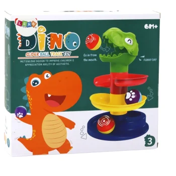 Edukativni Tobogan Loptice Zeleni Dinosaur 3