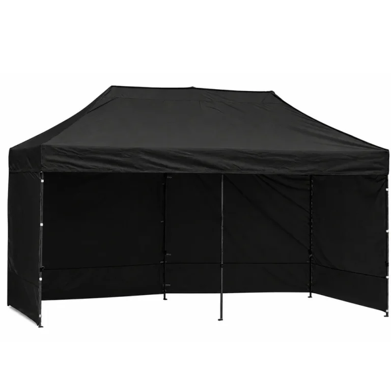 Ekspresni Vrtni šator Za Ugostiteljstvo, Komercijalni Paviljon, Crni, 3x6 M 11