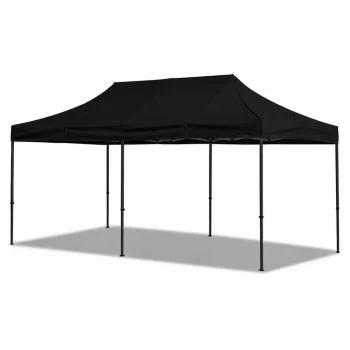 Ekspresni Vrtni šator Za Ugostiteljstvo, Komercijalni Paviljon, Crni, 3x6 M 4