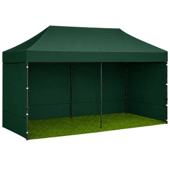 Ekspresni Vrtni šator Za Ugostiteljstvo, Komercijalni Paviljon, Zeleni, 3x6 M 2