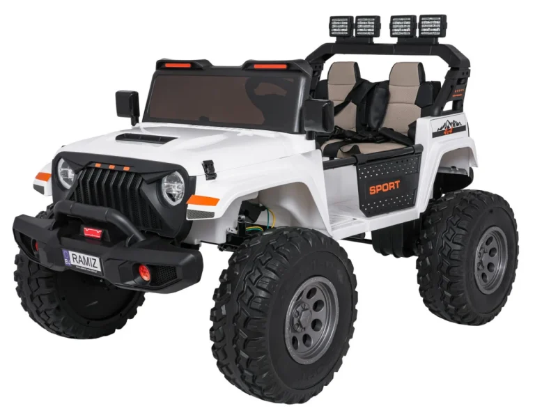Ekstremno Sportsko 4x4 Vozilo Promjenjive Veličine, Bijelo 1