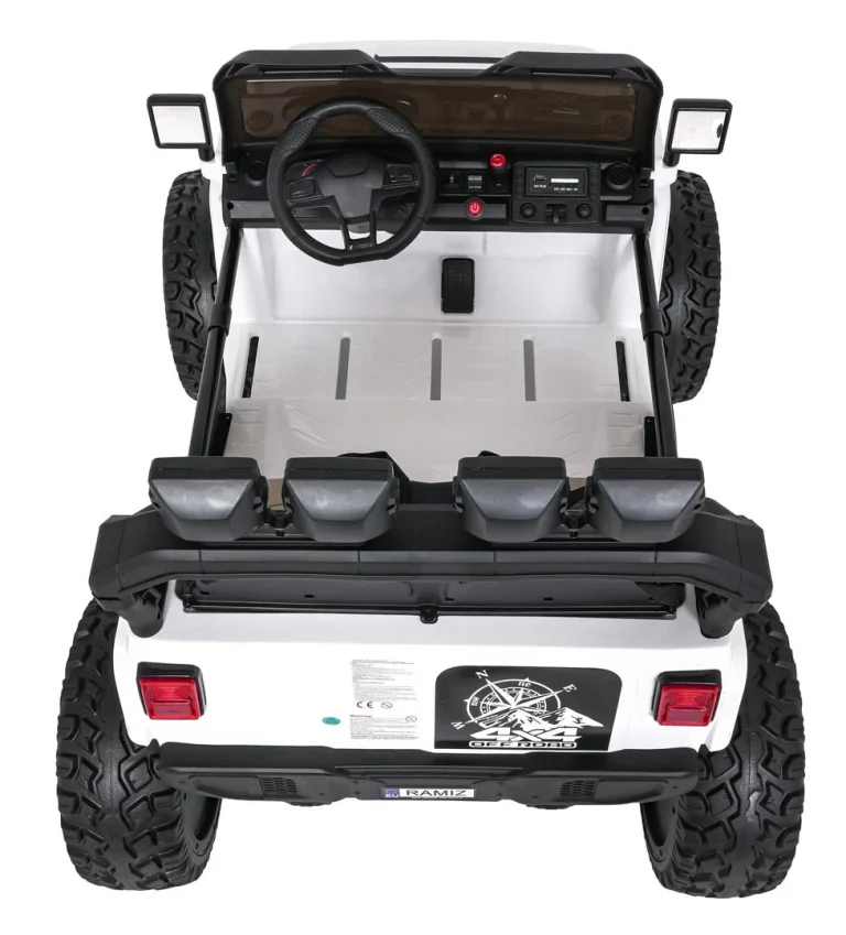 Ekstremno Sportsko 4x4 Vozilo Promjenjive Veličine, Bijelo 12
