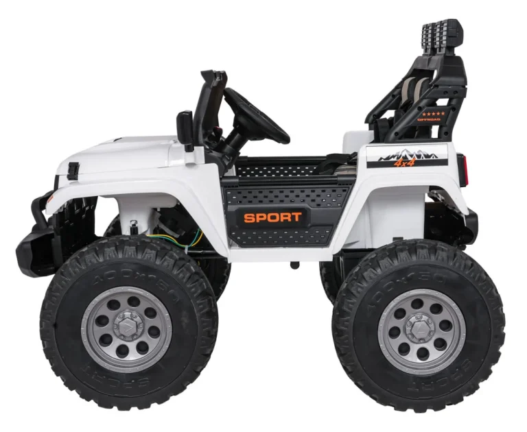 Ekstremno Sportsko 4x4 Vozilo Promjenjive Veličine, Bijelo 16