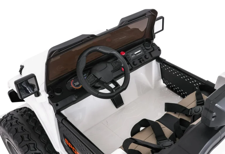 Ekstremno Sportsko 4x4 Vozilo Promjenjive Veličine, Bijelo 22