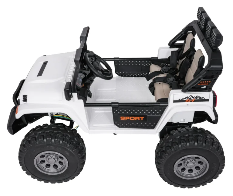 Ekstremno Sportsko 4x4 Vozilo Promjenjive Veličine, Bijelo 8