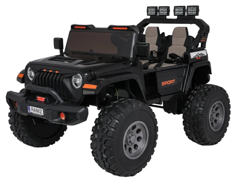 Ekstremno Sportsko 4x4 Vozilo Promjenjive Veličine, Crno 1